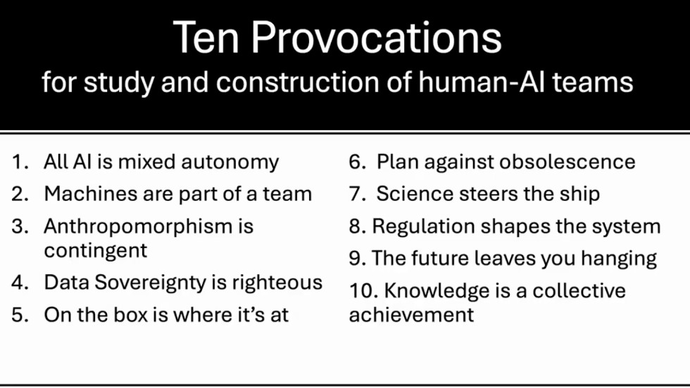 ten provocations